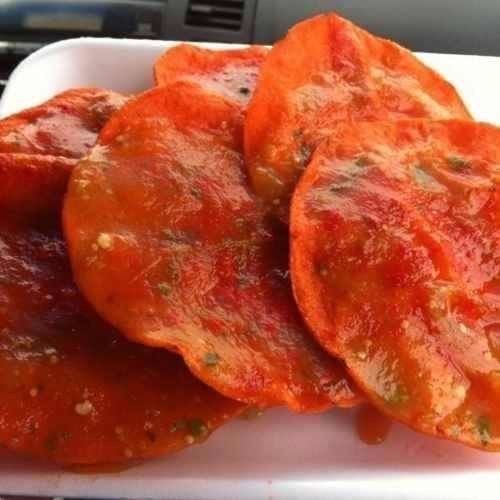 3 Tostadas Rojas