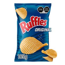 ruffles azules 